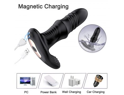 Masażer prostaty Lovesecret Premium sterowany aplikacją USB 12 cm - 5