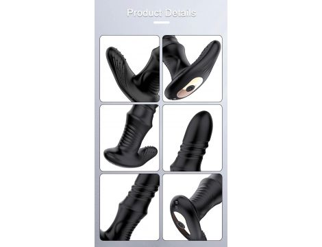 Masażer prostaty Lovesecret Premium sterowany aplikacją USB 12 cm - 10