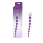 Koraliki analne silikonowe Lovesecret fioletowe 30 cm - 3