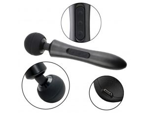 Stymulator-Massager Ultra Powerful -Big USB White 20 Function