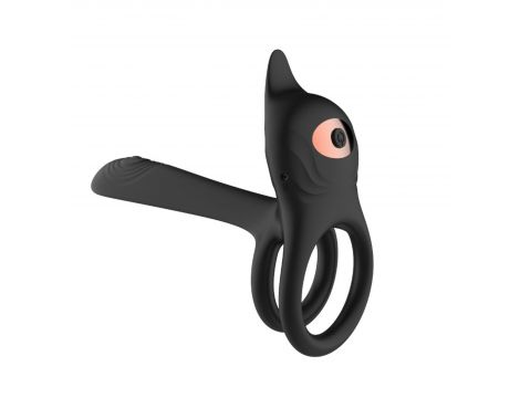 Stymulator - Double vibrating ring - USB 10 Functions / Remote Control - 3
