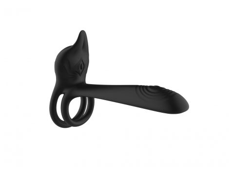 Stymulator - Double vibrating ring - USB 10 Functions / Remote Control