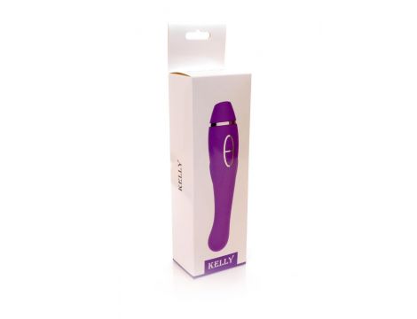 Wibrator-KELLY Purple- 12 vibration functions / 8 stimulation functions USB - 4
