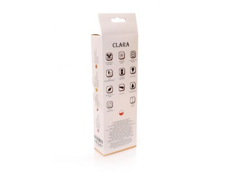 Wibrator-CLARA Purple 12 vibration and 6 pulsation functions USB - 6