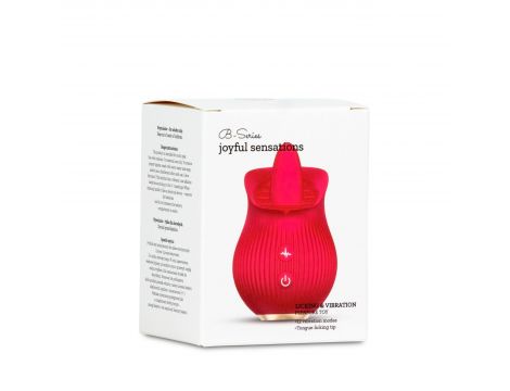 Stymulator łechtaczki z lizaniem Petal Bliss silikonowy USB 9cm - 2