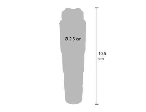 Mini wibrator ToyJoy Pocket Rocket biały 10,5 cm - 3