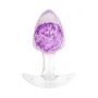 Korek analny ToyJoy Crystal Medium fioletowy 9,5 cm - 4