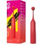 Wibrator ROMP Pop czerwony z wymiennymi końcówkami USB - 3