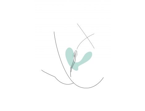 DuoVibe II Tapping Vibrator Mint - 12