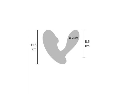 DuoVibe II Tapping Vibrator Mint - 13