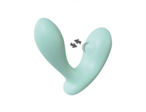 DuoVibe II Tapping Vibrator Mint - 15
