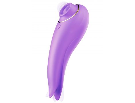Stymulator Xocoon SalsaTap fioletowy silikonowy IPX6 - 7