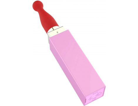 Wibrator szminka Xocoon Sealed With A Kiss różowy 11 cm USB
