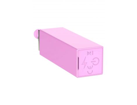 Wibrator szminka Xocoon Sealed With A Kiss różowy 11 cm USB - 10