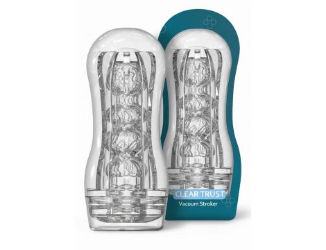Masturbator próżniowy ToyJoy Hero przezroczysty 18 cm - 2