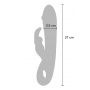 Wibrator króliczek Taygeta silikonowy fuksja USB 21 cm - 6