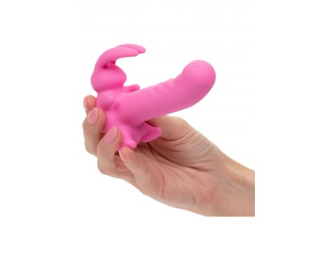 Wibrator króliczek Calexotics Bunny Dreams różowy USB 11,5 cm - 4