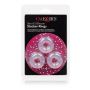 Pierścienie erekcyjne silikonowe Calexotics przezroczyste 2 cm 3 szt - 3