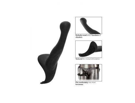 Strap on wibrujący Royal Calexotics szary 7 funkcji - 7