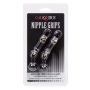 Weighted Twist Nipple Clamps Silver - 2