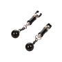 Weighted Twist Nipple Clamps Silver - 7