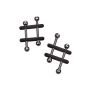 Crossbar Nipple Vices Metal - 7