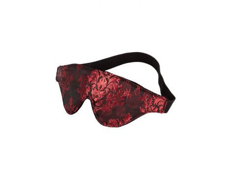Maska na oczy Scandal Blackout Calexotics bordowa - 2