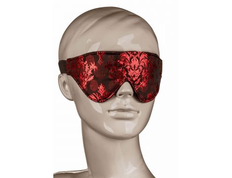 Maska na oczy Scandal Blackout Calexotics bordowa - 4
