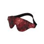 Maska na oczy Scandal Blackout Calexotics bordowa - 3