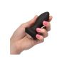 Wibrujący plug analny Calexotics Petite Crystal Probe czarny 9.5 cm - 8