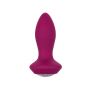 Silikonowy plug wibrujący Power Gem fioletowy 95 cm - 5