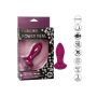 Silikonowy plug wibrujący Power Gem fioletowy 95 cm - 8