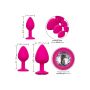 Cheeky Gems 3 Pcs Pink - 4
