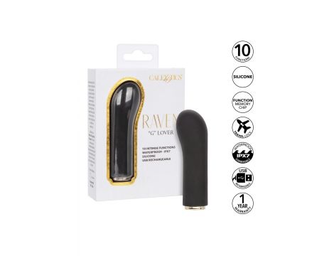 Wibrator mini Raven G Lover Calexotics czarny 10 funkcji - 12
