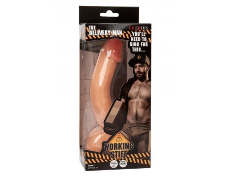 Dildo realistyczne Working Stiff The Delivery Man jasny odcień skóry - 5