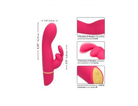 Wibrator króliczek Love Bunny Calexotics różowy - 8
