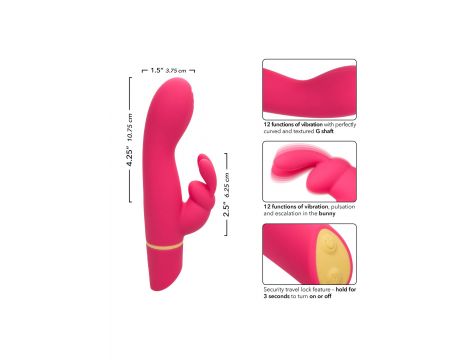 Wibrator króliczek Love Bunny Calexotics różowy - 9