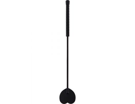Pejcz z sercem Hidden Desire czarny 45 cm - 4