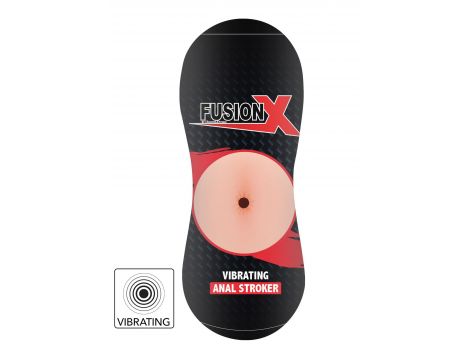Masturbator analny z wibracją Hidden Desire jasny 18 cm - 2