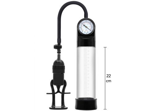 Pompka do penisa Pro Pressure Pump Hidden Desire czarna 30 cm - 2
