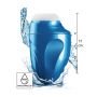 Masturbator Fusion X Aqua Bubble z wibracją niebieski - 6