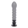 Ribbed Dong Easy-Lock 19 cm Black - 5