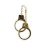 Gold Plated BDSM Handcuffs Gold - 3