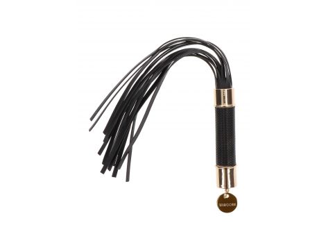 Czarny flogger Statement Taboom 33 cm