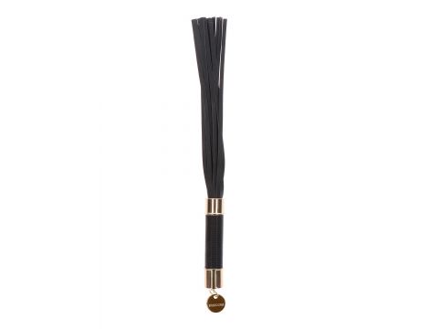 Czarny flogger Statement Taboom 33 cm - 11