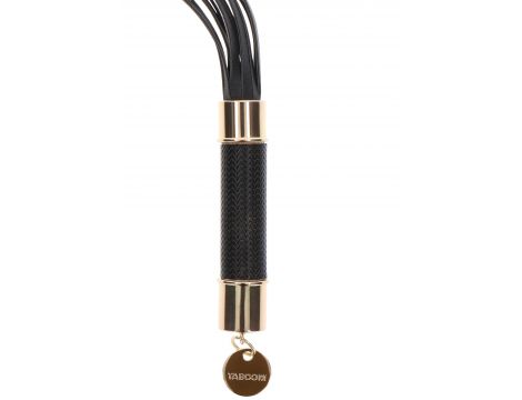 Czarny flogger Statement Taboom 33 cm - 15