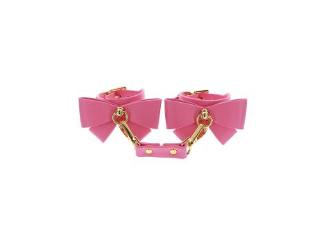 Kajdanki Taboom Malibu różowe PU 28 cm - 17