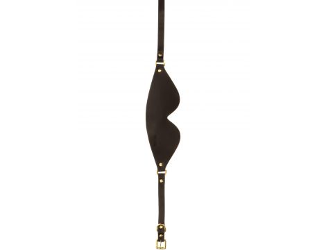 Maska z ćwiekami Taboom czarna 73 cm - 7