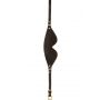 Maska z ćwiekami Taboom czarna 73 cm - 8