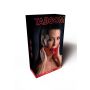 Knebel balonowy Wild Roses Taboom czarny silikonowy 65 cm - 5
